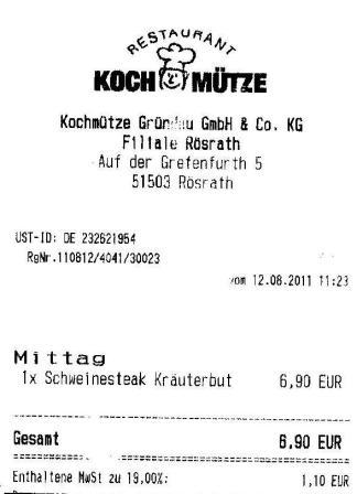 hcct Hffner Kochmtze Restaurant